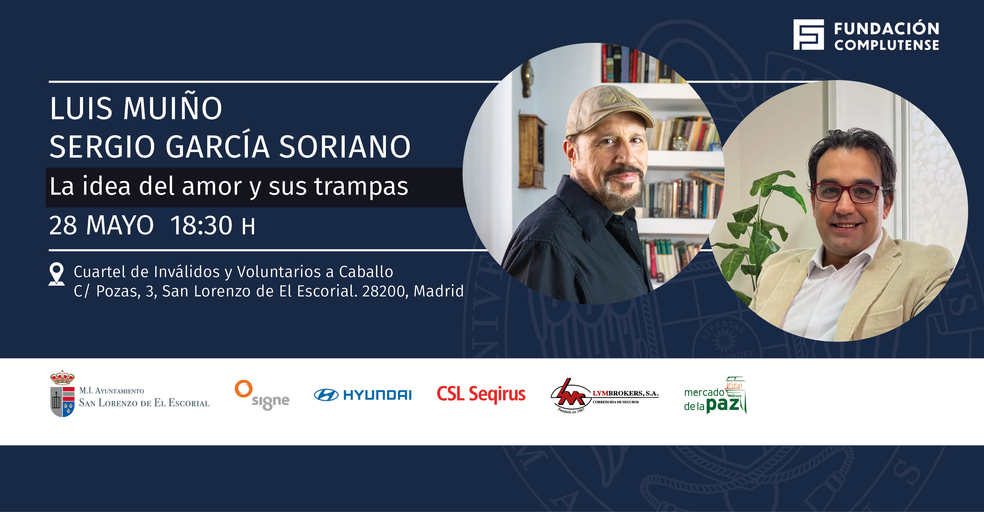 Participa el próximo día 28 de mayo en la charla coloquio: La idea del amor y sus trampas